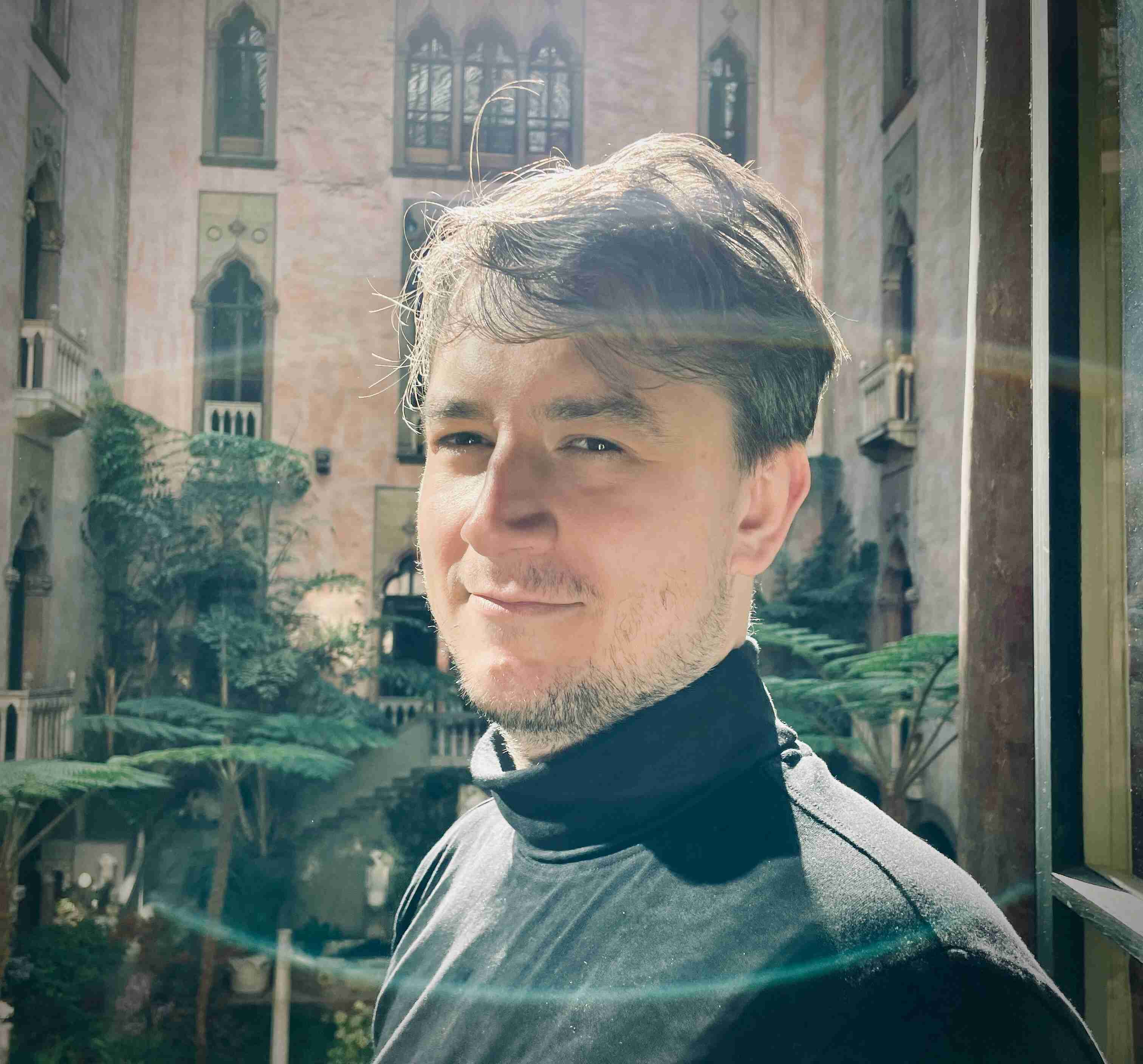 Borys, plan poitrine, Isabella Gardner Museum in Boston, 2023